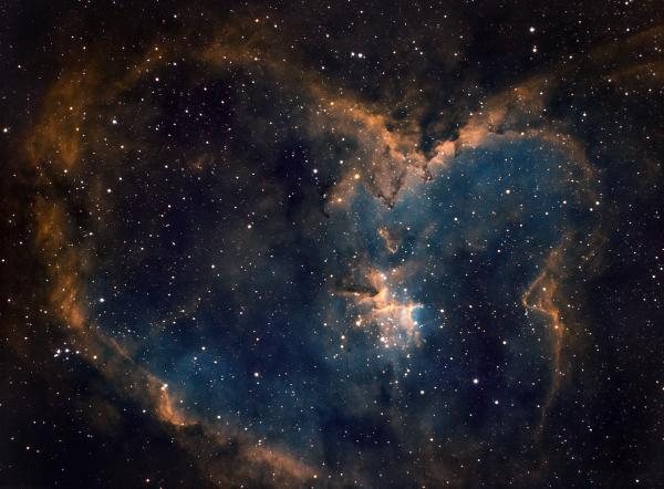 IC 1805, Heart Nebula