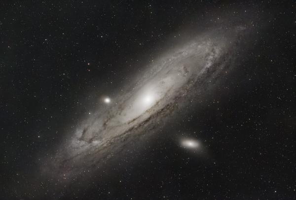 M31, Andromeda Galaxy with M32 and M110