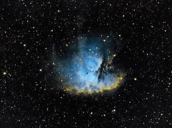 NGC 281, Pacman Nebula (SHO)
